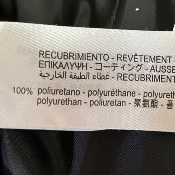 Zara Women's Black Faux Vegan Leather High Waist Straight Ankle Trousers Pants 4 - Picture 6 of 6